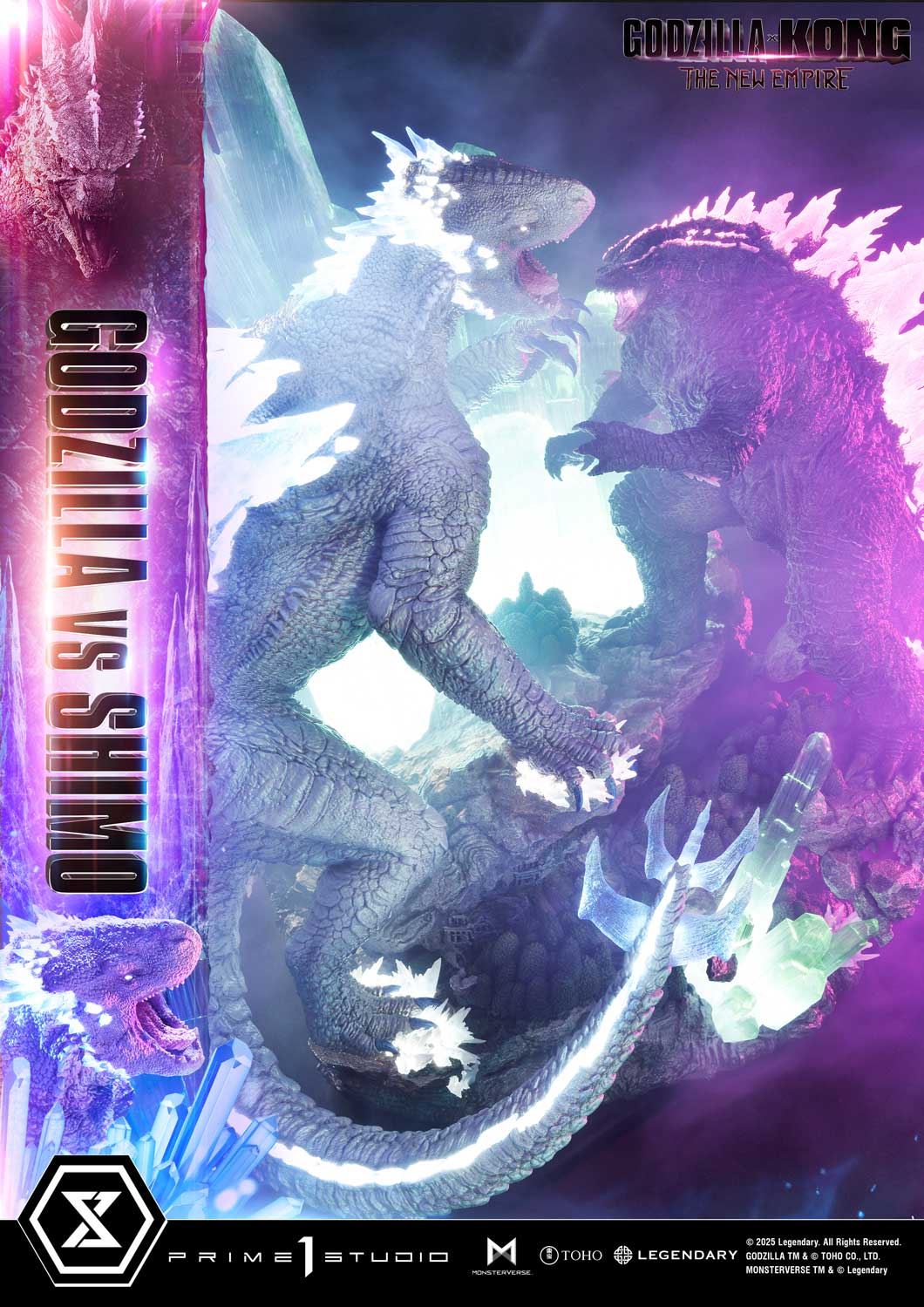 Ultimate Diorama Masterline Godzilla x Kong: The New Empire Godzilla vs Shimo Bonus Version - Image 25