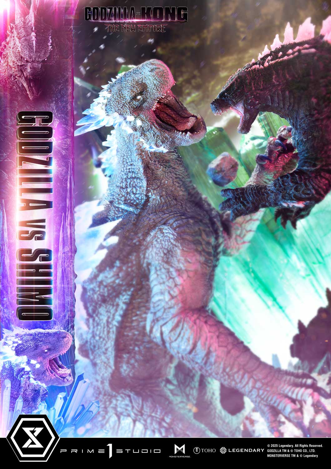 Ultimate Diorama Masterline Godzilla x Kong: The New Empire Godzilla vs Shimo Bonus Version - Image 26