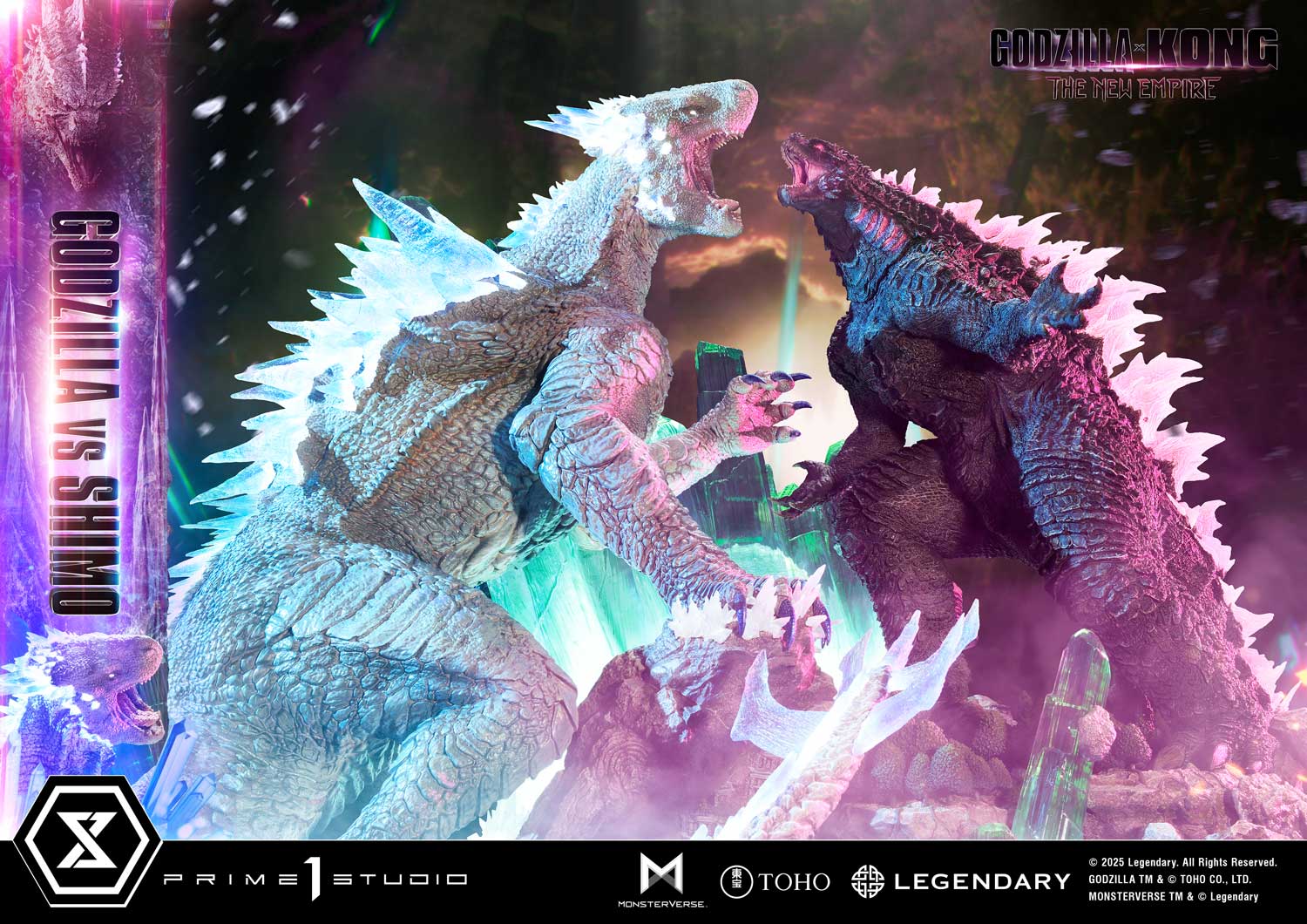 Ultimate Diorama Masterline Godzilla x Kong: The New Empire Godzilla vs Shimo Bonus Version - Image 27
