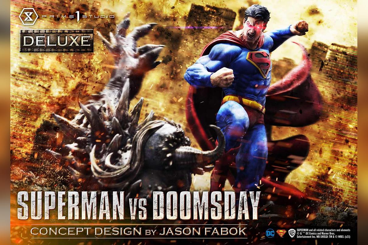 Ultimate Museum Masterline Superman (Comics) Superman VS Doomsday (Concept By Jason Fabok) Deluxe Version
