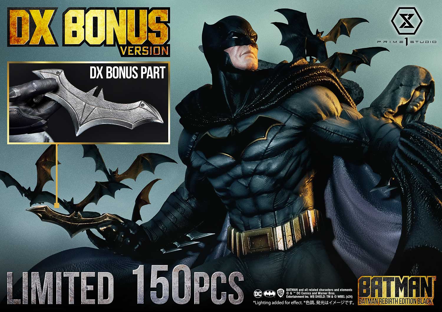 Ultimate Premium Masterline Batman (Comics) Batman Rebirth Edition (Black) Deluxe Version - Image 15