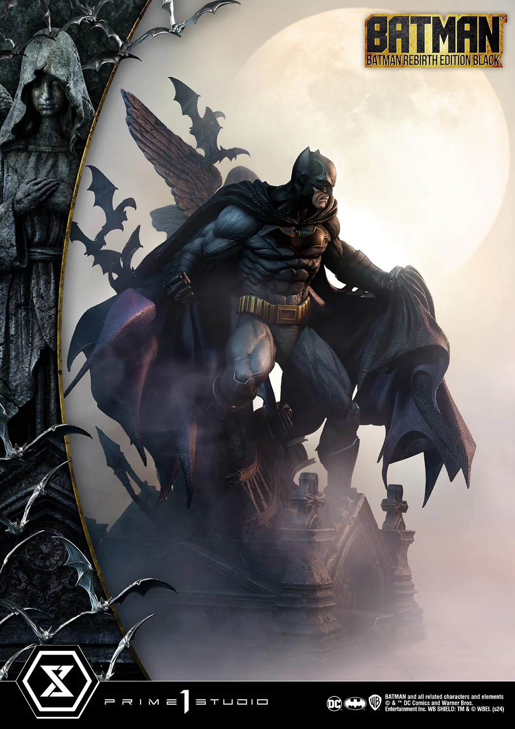 Ultimate Premium Masterline Batman (Comics) Batman Rebirth Edition (Black) Deluxe Version - Image 6