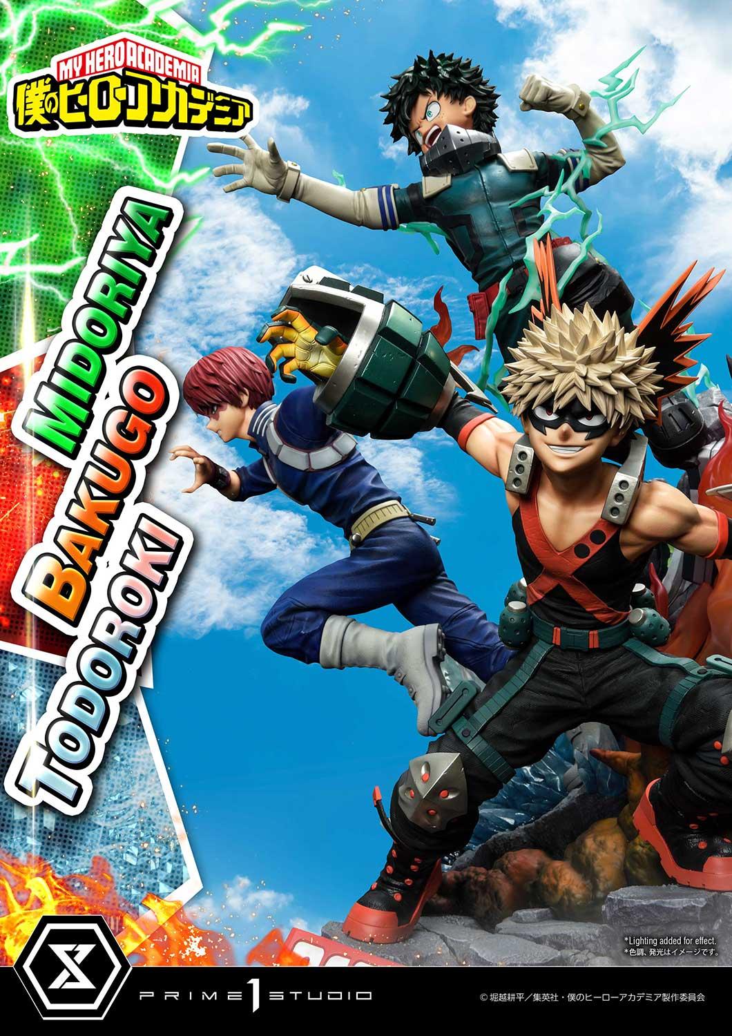 Ultimate Premium Masterline My Hero Academia Midoriya, Bakugo & Todoroki Deluxe Version - Image 15