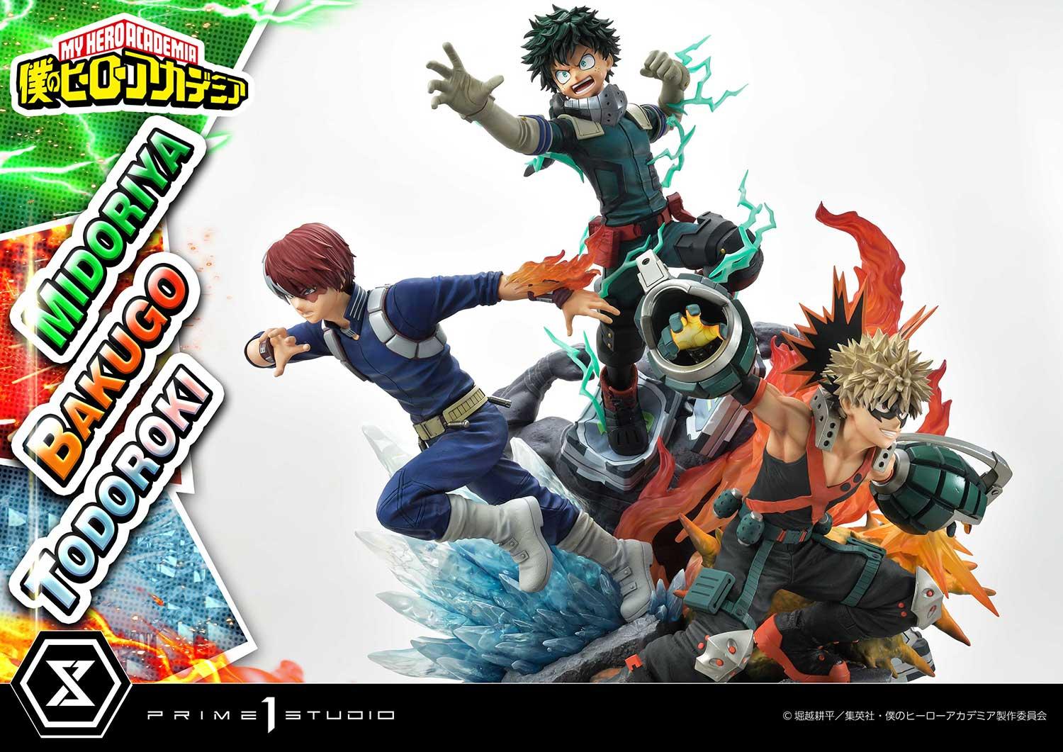 Ultimate Premium Masterline My Hero Academia Midoriya, Bakugo & Todoroki Deluxe Version - Image 8