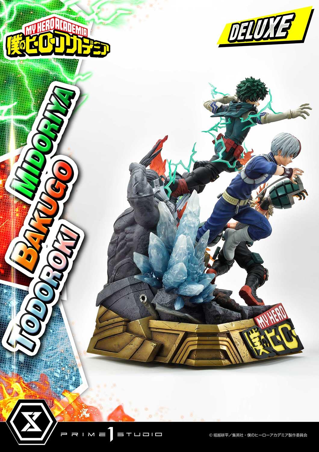 Ultimate Premium Masterline My Hero Academia Midoriya, Bakugo & Todoroki Deluxe Version - Image 9