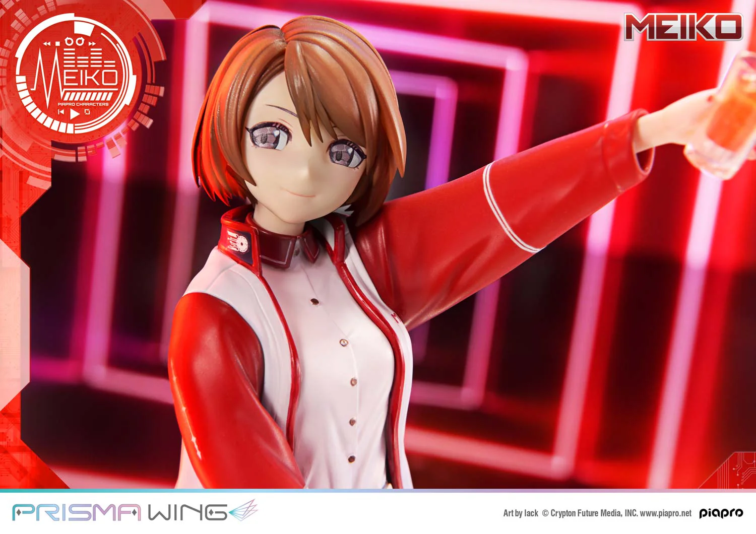 PRISMA WING Piapro Characters MEIKO "Art by lack" 1/7 Scale Pre-Painted Figure - Image 7