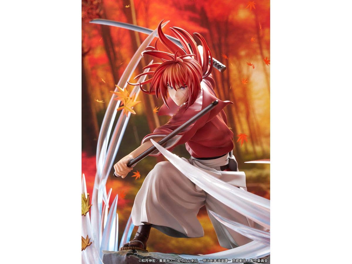 Rurouni Kenshin: Meiji Kenkaku Romantan - Kyoto Douran 1/7 Scale Figure Kenshin Himura Souryusen Ver. - Image 5
