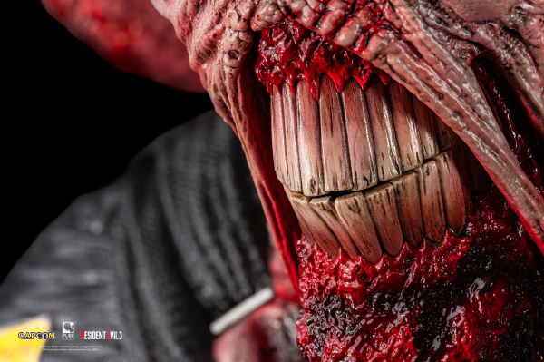 Resident Evil 3 Remake Nemesis 1/1 Scale Bust - Image 13