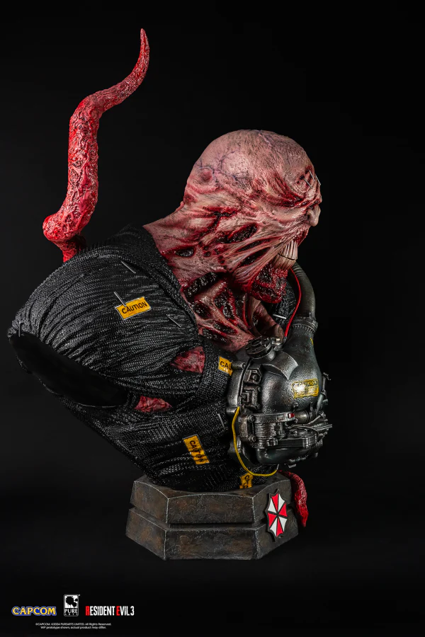 Resident Evil 3 Remake Nemesis 1/1 Scale Bust - Image 15