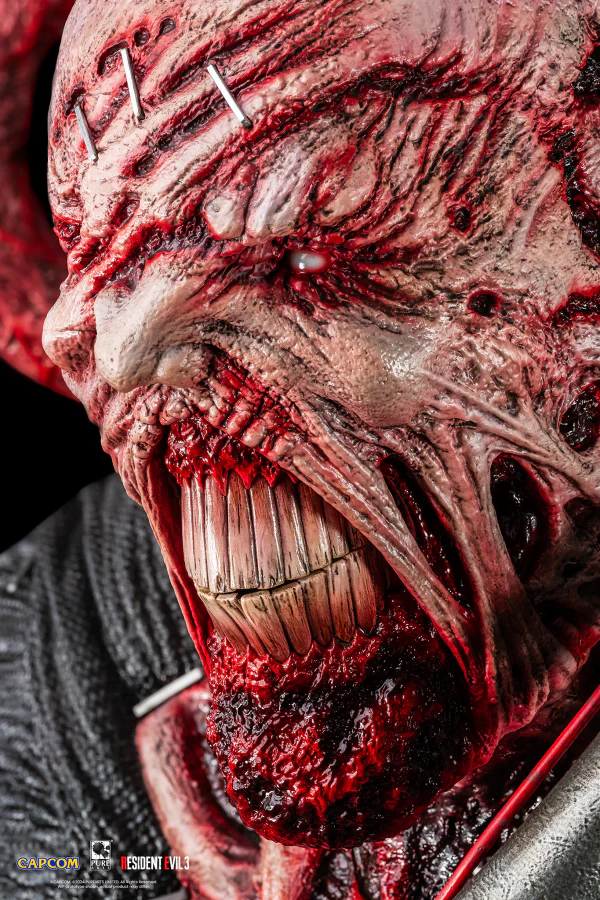 Resident Evil 3 Remake Nemesis 1/1 Scale Bust - Image 9
