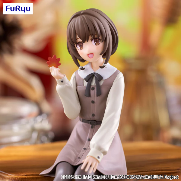 Rascal Does Not Dream Series Noodle Stopper Figure -Kaede Azusagawa Autumn Outfit ver.ー - Image 2