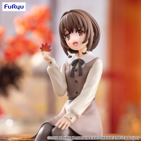 Rascal Does Not Dream Series Noodle Stopper Figure -Kaede Azusagawa Autumn Outfit ver.ー - Image 4