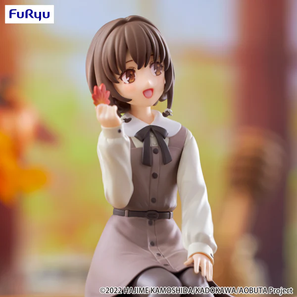 Rascal Does Not Dream Series Noodle Stopper Figure -Kaede Azusagawa Autumn Outfit ver.ー - Image 5