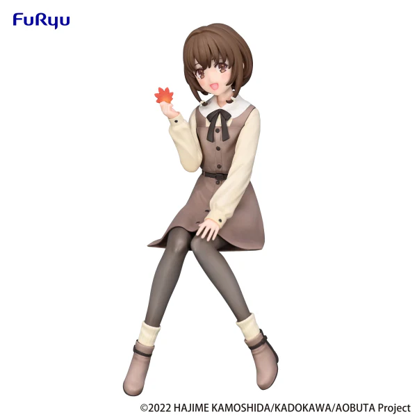 Rascal Does Not Dream Series Noodle Stopper Figure -Kaede Azusagawa Autumn Outfit ver.ー - Image 6