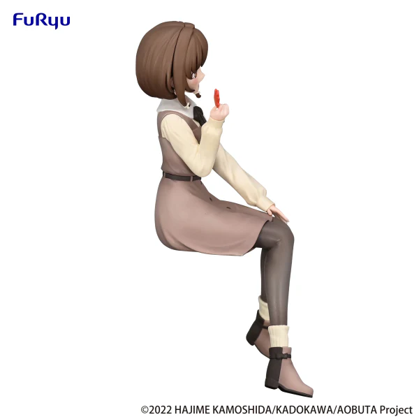 Rascal Does Not Dream Series Noodle Stopper Figure -Kaede Azusagawa Autumn Outfit ver.ー - Image 9