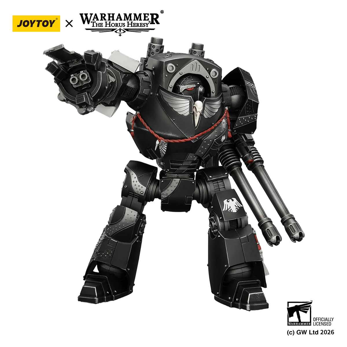 Raven Guard Contemptor Dreadnought with Gravis autocannon and Chainfist - Image 10