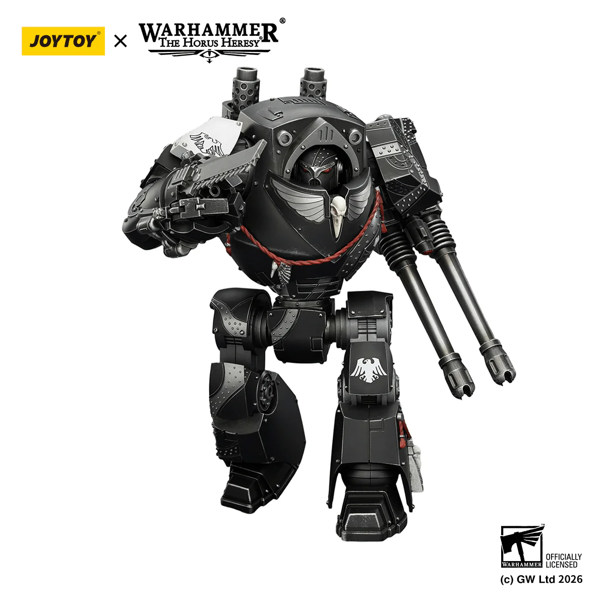 Raven Guard Contemptor Dreadnought with Gravis autocannon and Chainfist - Image 11