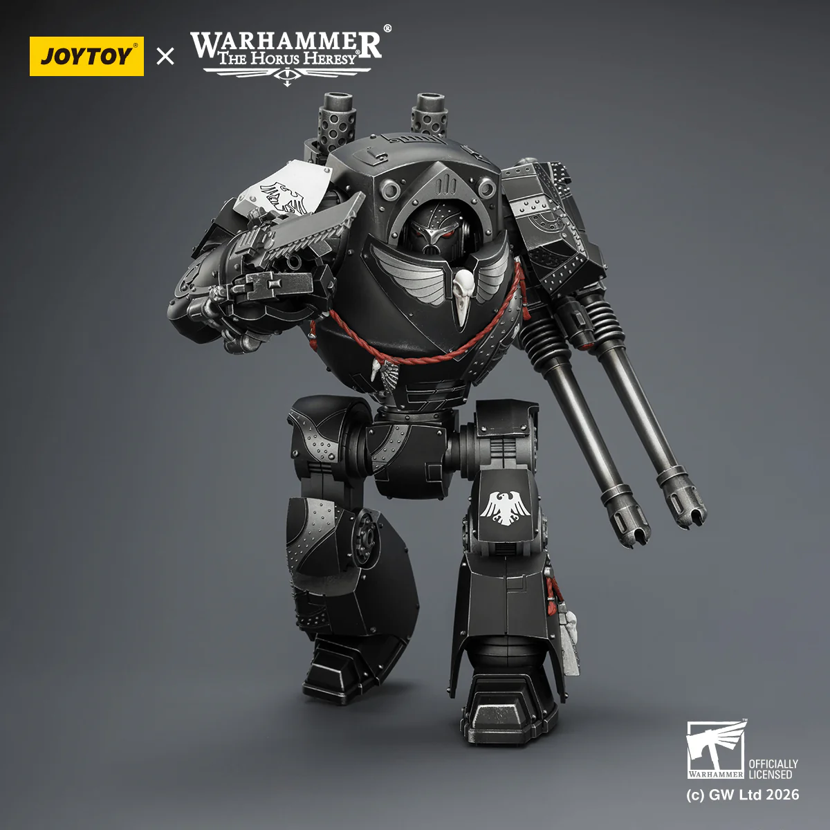 Raven Guard Contemptor Dreadnought with Gravis autocannon and Chainfist - Image 6