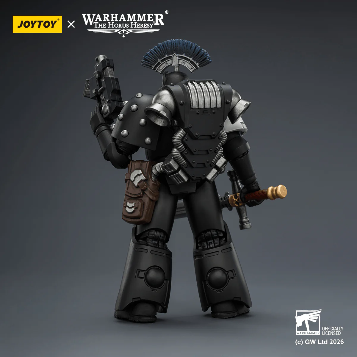 Raven Guard MkVI Tactical Sergeant with Power Sword, Bolter and Plasma Pistol - Image 3