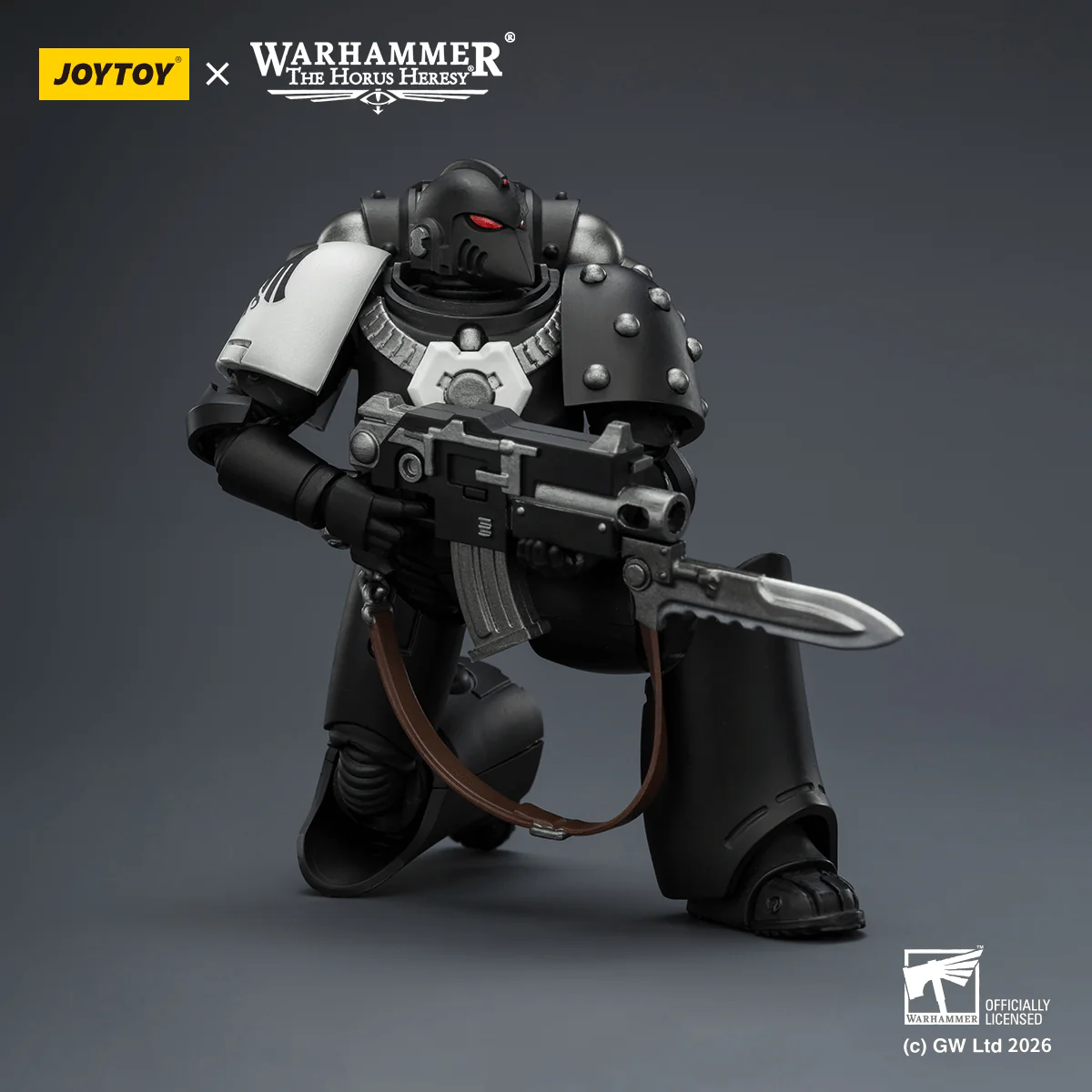 Raven Guard MkVI Tactical Sergeant with Power Sword, Bolter and Plasma Pistol - Image 6