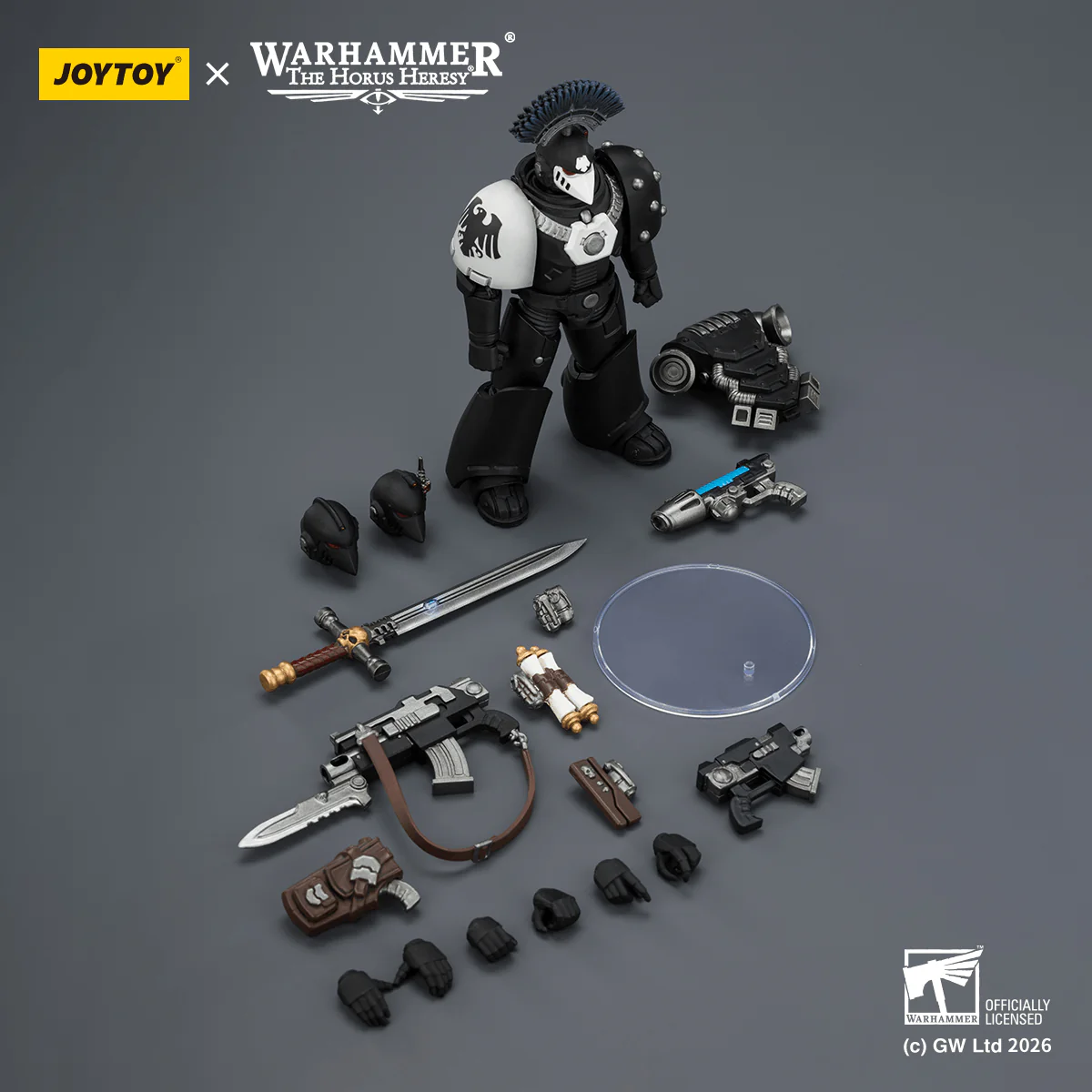Raven Guard MkVI Tactical Sergeant with Power Sword, Bolter and Plasma Pistol - Image 7