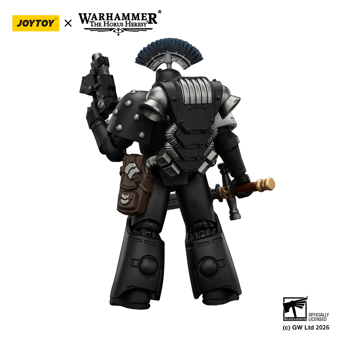 Raven Guard MkVI Tactical Sergeant with Power Sword, Bolter and Plasma Pistol - Image 9