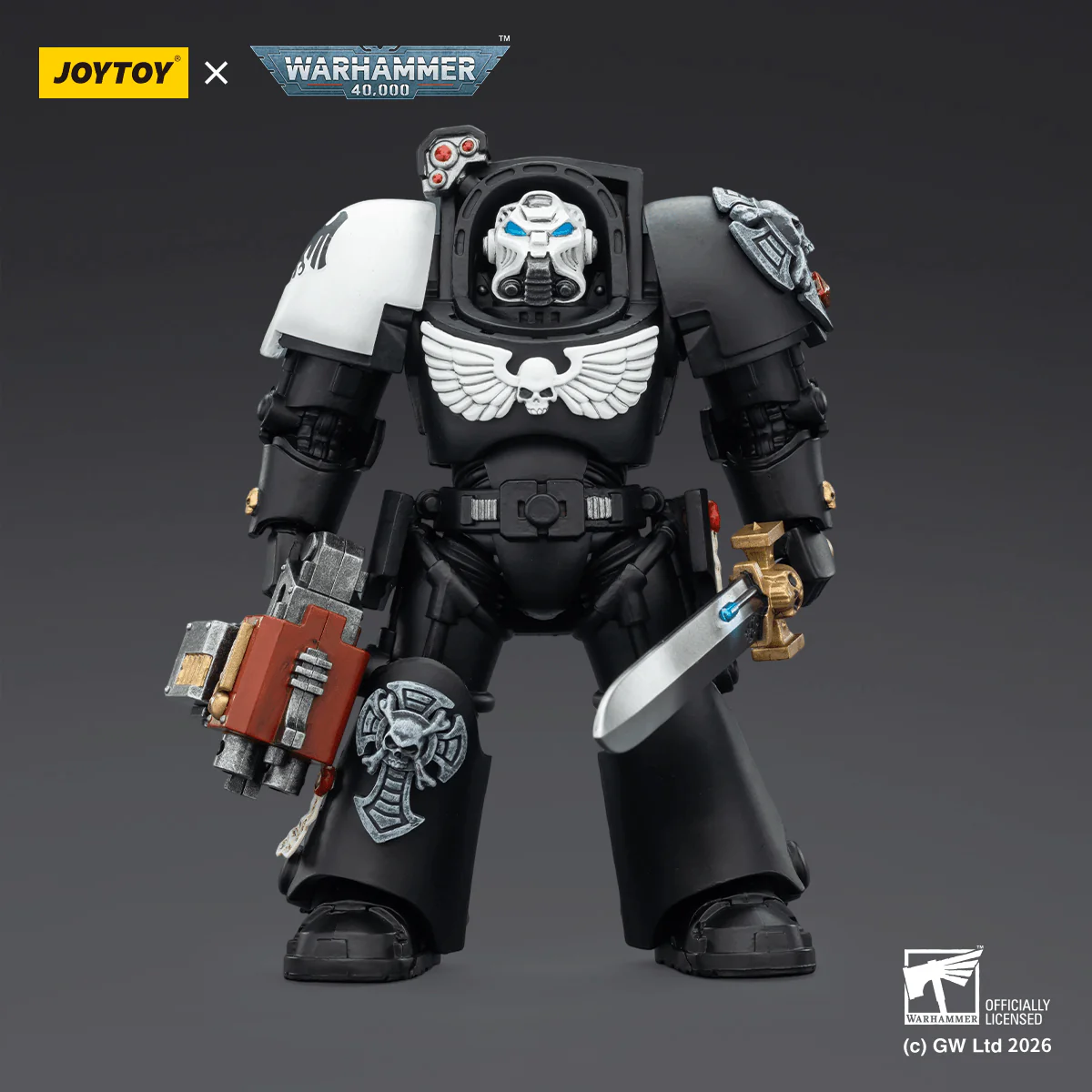 Raven Guard Terminator 1 with Power Sword and Storm Bolter - Image 2