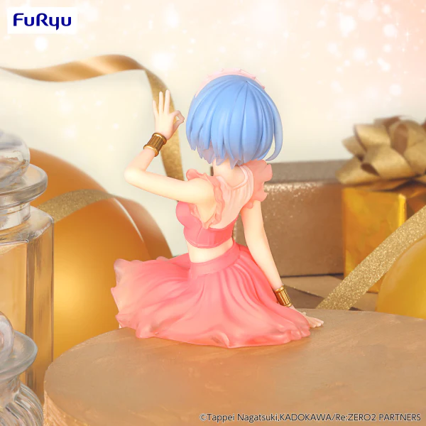 Re:ZERO -Starting Life in Another World- Noodle Stopper Figure -Rem Twinkle Party Another Color ver.- - Image 3
