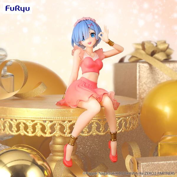 Re:ZERO -Starting Life in Another World- Noodle Stopper Figure -Rem Twinkle Party Another Color ver.- - Image 4