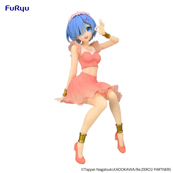 Re:ZERO -Starting Life in Another World- Noodle Stopper Figure -Rem Twinkle Party Another Color ver.- - Image 5