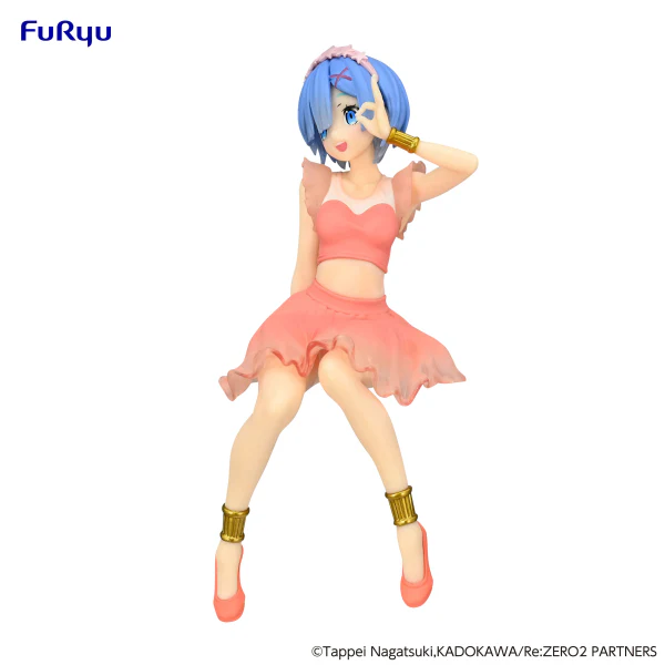 Re:ZERO -Starting Life in Another World- Noodle Stopper Figure -Rem Twinkle Party Another Color ver.- - Image 6