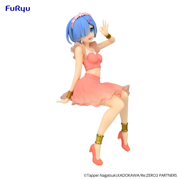 Re:ZERO -Starting Life in Another World- Noodle Stopper Figure -Rem Twinkle Party Another Color ver.- - Image 8