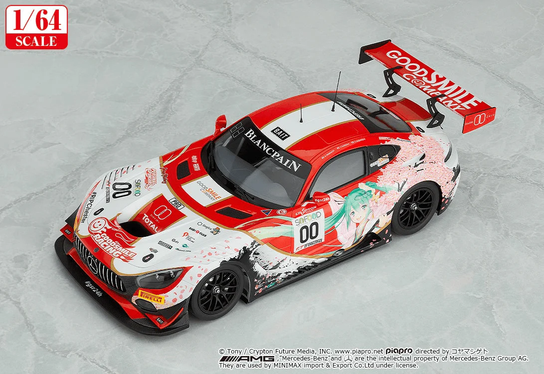 (Rerelease) 1/64 Scale Good Smile Hatsune Miku AMG 2017 SPA24H Ver. - Release Date: 06/2027