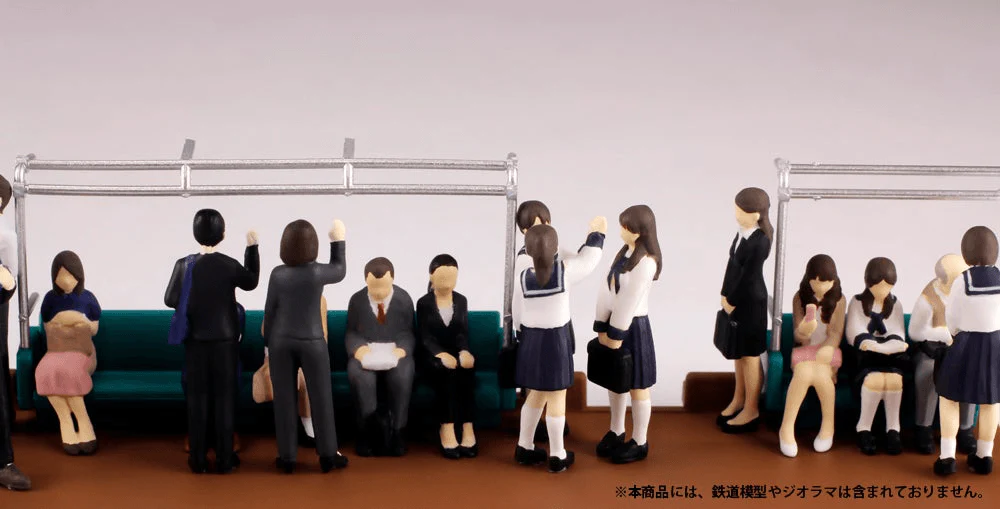 (Rerelease) 1/80 Scale super minifigure series6 That Day's Bus Stop Set - Release Date: 08/2026 - Image 4