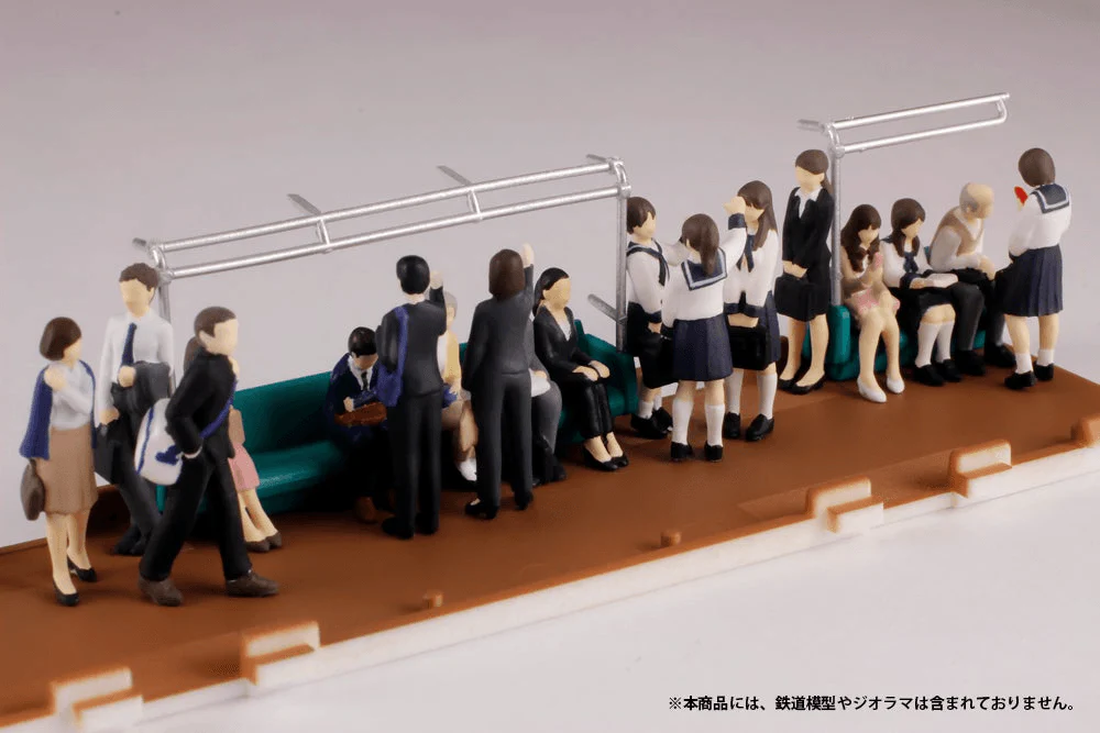 (Rerelease) 1/80 Scale super minifigure series6 That Day's Bus Stop Set - Release Date: 08/2026 - Image 5
