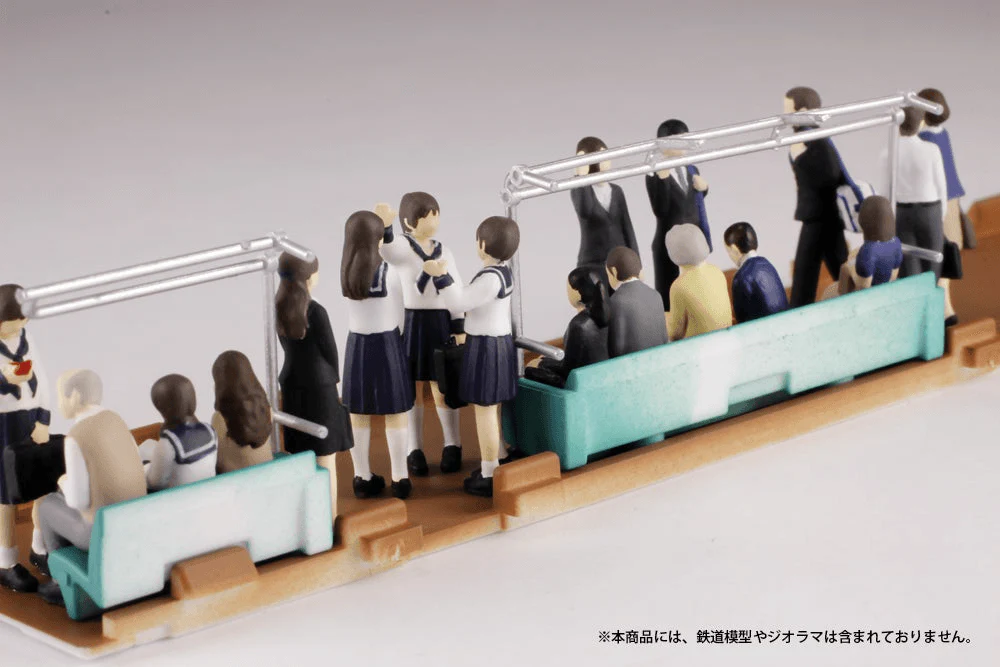 (Rerelease) 1/80 Scale super minifigure series6 That Day's Bus Stop Set - Release Date: 08/2026 - Image 6