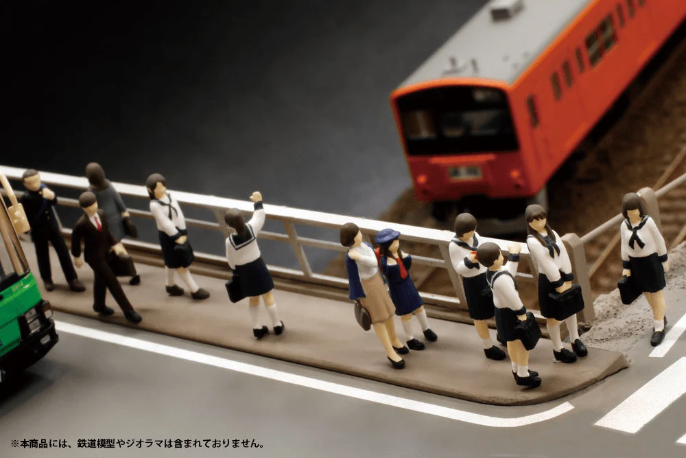 (Rerelease) 1/80 Scale super minifigure series6 That Day's Bus Stop Set - Release Date: 08/2026 - Image 7
