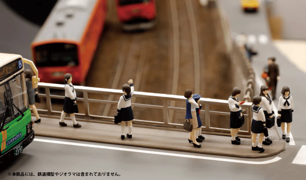 (Rerelease) 1/80 Scale super minifigure series6 That Day's Bus Stop Set - Release Date: 08/2026 - Image 8