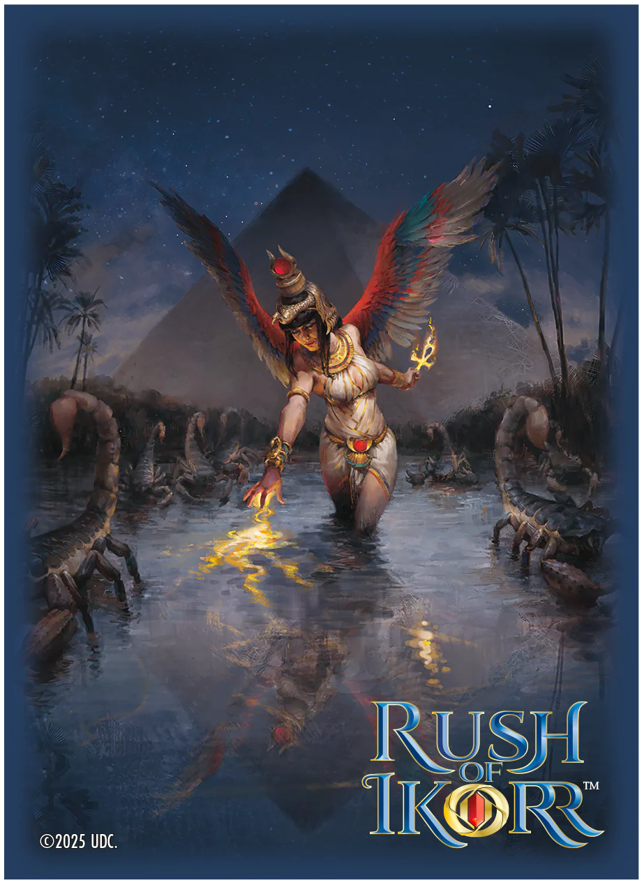 RUSH OF IKORR CG TEXTURED CARD SLEEVES ISIS 65CT