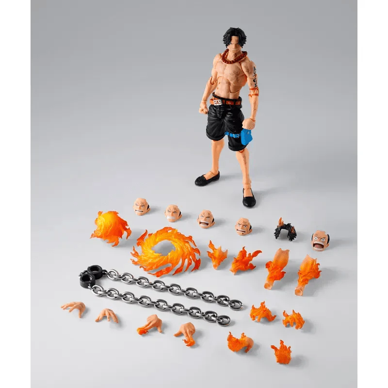 S.H.Figuarts PORTGAS.D.ACE -MARINEFORD- (P-Bandai Exclusive) - Image 9
