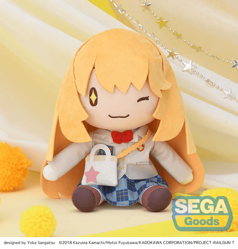 SEGA fuwa petit A Certain Scientific Railgun T M Plush Misaki Shokuhou
