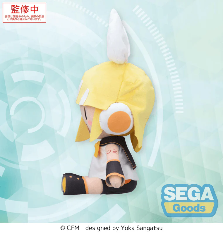 SEGA fuwa petit Hatsune Miku Series MEJ Plush Kagamine Rin (Rerelease)