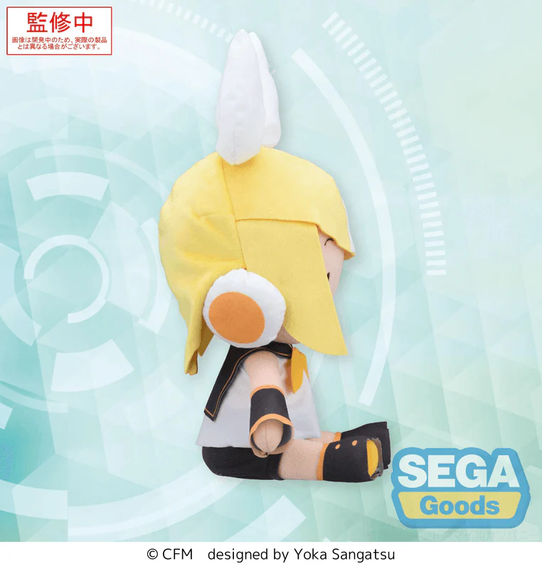 SEGA fuwa petit Hatsune Miku Series MEJ Plush Kagamine Rin (Rerelease) - Image 4