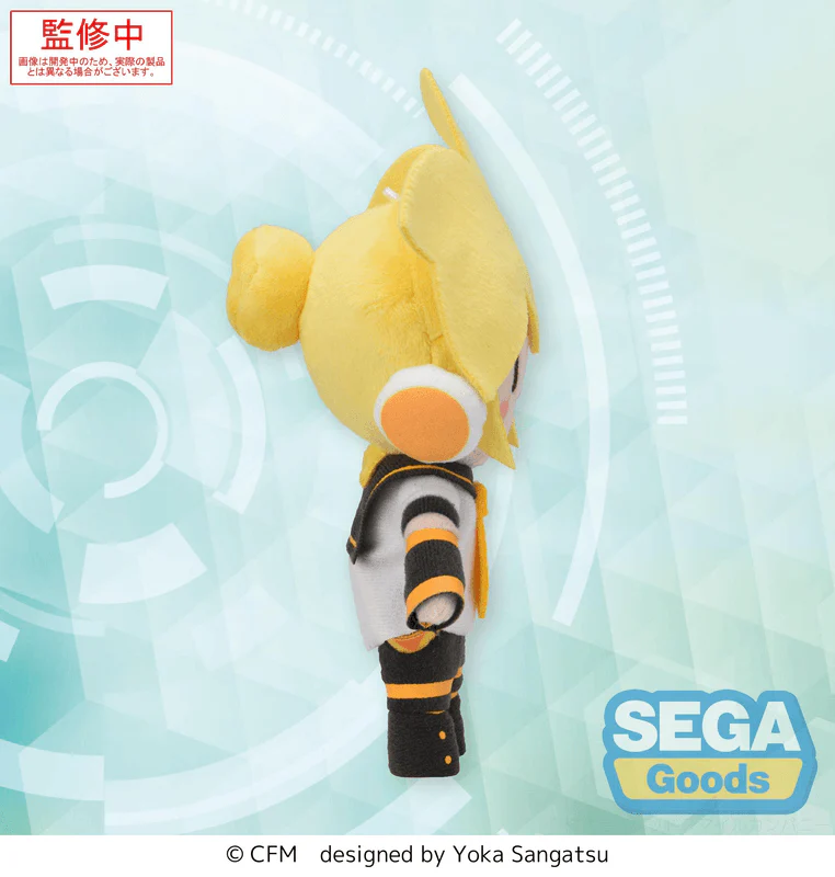 SEGA fuwa petit Hatsune Miku Series Mini Plush Kagamine Len (EX)(Rerelease) - Image 4