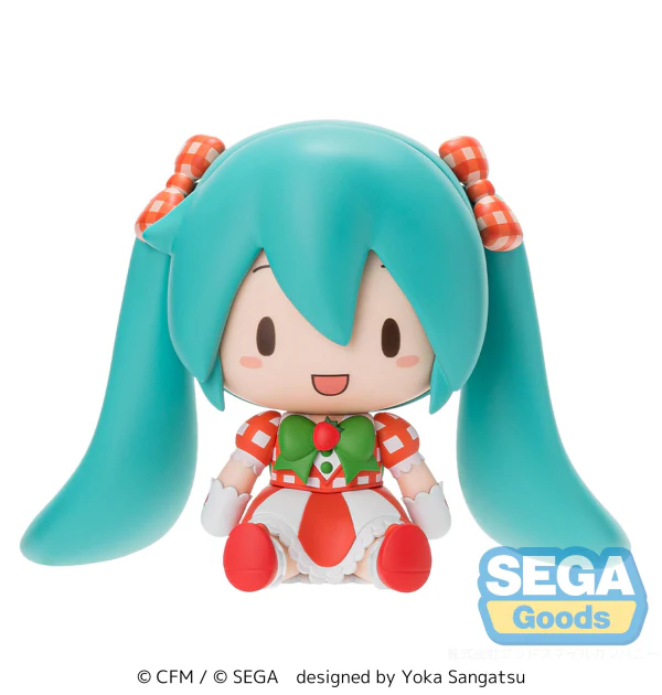 fuwa petit Hatsune Miku x Love and Berry Dress Up and Dance! Chibi Figure Lovely Strawberry - Image 5
