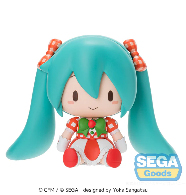 fuwa petit Hatsune Miku x Love and Berry Dress Up and Dance! Chibi Figure Lovely Strawberry - Image 8