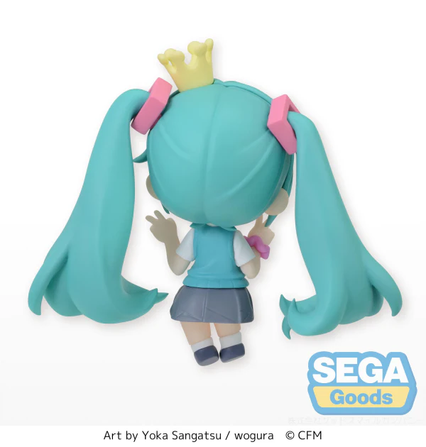 SEGA "Hatsune Miku" Series Perching Mini Figure "Hatsune Miku 16th Anniversary" (EX) (Carton Order Only) - Image 10