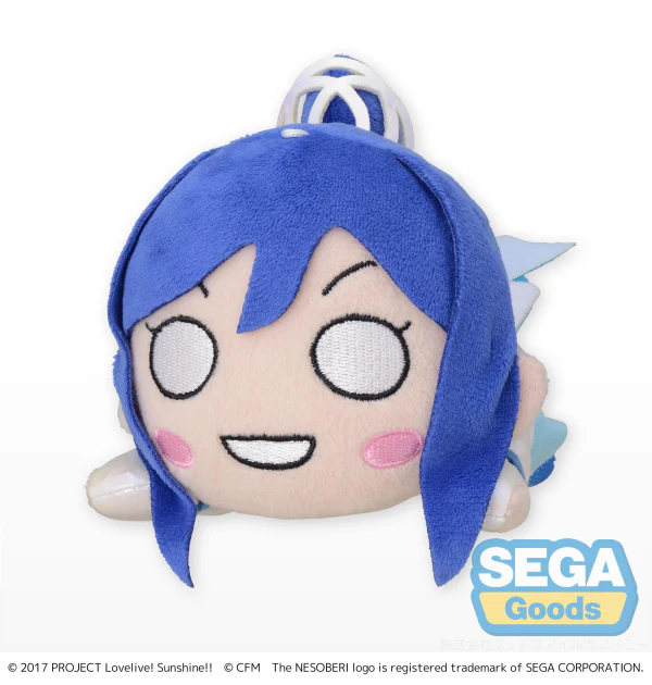 NESOBERI (Lay-Down) "Love Live! Sunshine!! x Hatsune Miku" Plush "Kanan Matsuura" (S) - Image 2