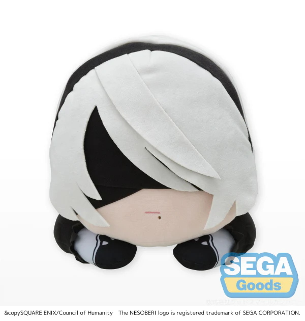 NESOBERI (Lay-Down) TV Anime "NieR:Automata Ver1.1a" LL Plush "2B"