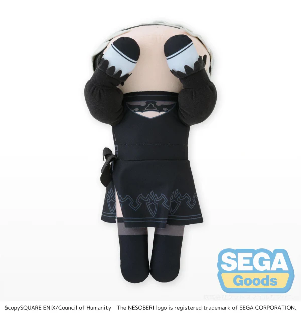 NESOBERI (Lay-Down) TV Anime "NieR:Automata Ver1.1a" LL Plush "2B" - Image 4